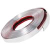 QWORK® Striscia adesiva cromata, Striscia decorativa, Auto Corpo Finestra Decorazione Esterna, 25 mm x 12 m