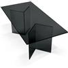 TONELLI tavolo rettangolare BACCO - BACCO-180X90-FU