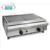 Technochef - Griglia a Gas Professionale da Banco, 2 zone di cottura, mod.BIG8070GG