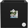 Elho Vivo Next Square 40 - Fioriera per Interno esterno - Ø 39.0 x H 37.9 cm - Living Black