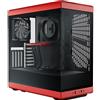 HYTE Case Hyte Y40 Midi-Tower ATX Nero/Rosso [CS-HYTE-Y40-BR]