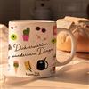 HappyMots Tazza originale in ceramica di alta qualità da regalare | Tazze da colazione | Adatto per microonde e lavastoviglie | Tazze divertenti | Regalo per la festa della donna