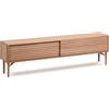 La Forma Mobile TV Lenon 2 ante in massello e impiallacciat rovere 200 x 57 cm FSC MIX Credit