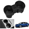 GAFAT Tesla Model 3 2021-2023/ Model Y 2021-2024 Portabevande, Model 3 Model Y 2023 Porta Bevande in Gel di Silice Tappetini, Accessori Tesla Model Y 2024 [Non per Model 3 2024+]