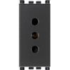 VIMAR Presa di corrente 10A grigio scuro P11 - 19201