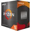 AMD Ryzen 5 5600 con ventola Wraith Stealth - (socket AM4/6 core -12 thread/min Frequenza 3,5 GHz - Frequenza boost 4,4 GHz/35 MB/65 W) - Multicolor