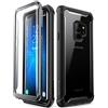 i-Blason Ares - Custodia protettiva trasparente per Samsung Galaxy S9 (2018), colore: Nero