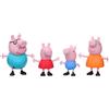 Hasbro - La Famiglia di Peppa Pig Confezione da 4 personaggi Estivo