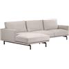 La Forma Divano Galene 4 posti con chaise longue sinistro beige 314 cm