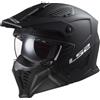 LS2, Casco Moto Jet/Modulare DRIFTER SOLID Matt Black, XL