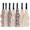 Meet-shop Fasce di Pizzo in Pizzo,Stretch Fascia per Capelli 7 Pezzi Donna Ragazze Elegante Ampio Cerchietti per Capelli Turbante Accessori