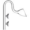 FZONE Kit per Tubi in Vetro con Giglio per Acquario Wasserlilien-Ablaufgarnitur Aquairum Glass (Outlet: 17mm)