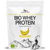 AlpenPower BIO WHEY proteine gusto Cacao 1 kg - Ingredienti 100% naturali e senza additivi - Prodotto con il miglior latte alpino biologico - Polvere proteica CFM di alta qualità