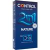 Control 2 In 1 Nature Profilattico + Gel 3 Pezzi