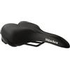 P & P pro cycling München 089, Sella Comoda Unisex Adulto, Nero, 265 x 195mm