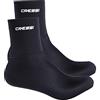 Cressi Black Neoprene Socks Resilient - Calzari per Immersione in Neoprene Ultra Stretch Nero da 3 mm, S (38/39 EU), Unisex Adulti