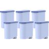 AQUA CREST Filtro Acqua di Ricambio per Philips® AquaClean® CA6903/22 (6) | Ricambio per CA6903/22, Compatibile con le Macchine da Caffè Automatiche Saeco® Philips®, Certificato TÜV SÜD, 6 Pack