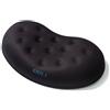 BRILA - Cuscino ergonomico in memory foam per poggiapolsi per computer, computer portatile, ufficio, giochi per PC, design con fori per massaggio, sollievo dal dolore al polso
