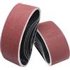 SenmaiTools Senmai Tools 15 Pezzi Nastri Abrasivi 75 x 510 mm Nastro Abrasivo 3 x 40 80 120 150 240 grana, Carta Vetrata Professionali per Levigatrice a Nastro, per Metallo, Legno, Vernice