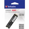 Verbatim SSD 1TB Verbatim Vi3000 PCle NVMe M2 Nero [49375]