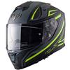NOS NEW OWN STYLE CASCO NOS NS-10, Extra Large, Fastback Fluor Yellow Matt