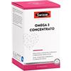 Swisse Omega 3 Concentrato 60 capsule molli 1800 mg di Olio di Pesce,648mg EPA e 432mg DHA per porzione, Certificato 5* IFOS, Capsule inodore rivestite alla vaniglia