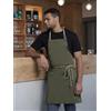 Karlowsky Abbigliamento personalizzate. Grembiule con pettorina per ristorante e bar personalizzato Karlowsky - Karlowsky personalizzate o neutre