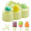 Bluelves Stampi per Ghiaccioli Silicone, Stampini per Ghiaccioli Bambini, Formine Ghiaccioli Riutilizzabili, Piccoli Stampi per Gelato, Popsicle Molds, Forma Carina