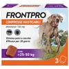 FRONTPRO 3 compresse mast 136 mg cani 25 - 50 kg pz Compresse masticabili