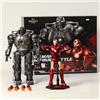 Marvel action figure Marvel SET IRON MAN MK3 & IRON MONGER Infinity ZD Toys luci LED