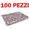 CARNIVAL TOYS 100 Sacchetti di Coriandoli da 150g - Perfetti per Carnevale, Halloween, Feste in Maschera, Party e Eventi Speciali