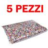 CARNIVAL TOYS Pacchetto Risparmio - 5 Sacchetti di Coriandoli colorati da 100 grammi