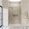 Parama Porta doccia 150cm apertura scorrevole profili cromo vetro 8mm h195 | Antille