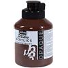PEBEO Pébéo - Acrilico Fine Studio Acrilici - Acrilico Vernice Marrone - Marrone Ombra Brucia Colore Bruciato Vernice 500 ml