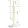 Umbra Trigem Portagioie, Acciaio, Bianco/Ottone
