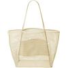 KALIDI FANCY FOREST KALIDI Summer Beach Bag, grande borsa a rete per le donne riutilizzabile borsa della spesa con tasca interna con cerniera, Blu
