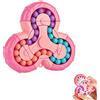 YUDANSI Puzzle rotante del fagiolo magico, giocattolo cubo e fidget spinner 2 in 1, gioco rompicapo, regalo per bambini, dai 3 anni in su,adolescenti e adulti come regalo di compleanno,regalo pasquale