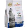 almo nature HFC Longevity Sterilized - Mangime Secco, bilanciato e Completo per Gatti con 100% Spigola e Orata fresche di qualità HFC