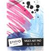 Artway Studio - Blocchi per materiali misti - 240 g/m² - A3-24 fogli (48 facciate)
