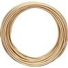 Vaessen Creative Filo di Ferro Modellabile da 10 m x 4 mm Light Gold - Filo Flessibile per Creazioni Floreali, Realizzazione di Gioielli e Modellismo