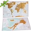 Maps International - Mappa del Mondo Scratch + Offerta Gratuita una Mappa Italia da grattare - 59 x 42 cm