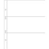 Prophila Collection 50 Prophila banknote envelopes, 3-Part, for 3 banknotes Each up to approx. 180 x 80 mm