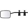 Milenco Falcon FRA136727 Specchietti Universali Super Steady Mirror, Set di 2, Nero