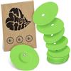 MySweetStitch - 10 x FreeStyle Libre 3 cerotti sensore, Overpatch rotondo Ø 60mm, con foro di ventilazione, cerotto impermeabile, traspirante, delicato sulla pelle, Verde