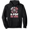 K-Pop&Anime Gifts Regalo Musicale K-Pop Anime Girl KPOP Corea del Sud Felpa con Cappuccio