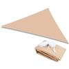 ARTECSIS Tenda Vele ombreggianti triangolari Beige 5x5x5m + Corda/Anti UV, impermeabile