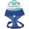 Leopet Pettorina in mesh blu - M