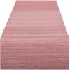 Delindo Lifestyle® runner da tavola Samba home, per interno ed esterno, antimacchia, moderno rosa, 40 x 160 cm