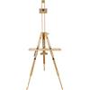 Exerz Cavalletto portatile/Cavalletto treppiede portatile di qualità premium - altezza 191cm - Legno di faggio