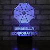 Wolobox Umbrella Corporation Lampada LED cambia colore USB luce notturna e decorazione